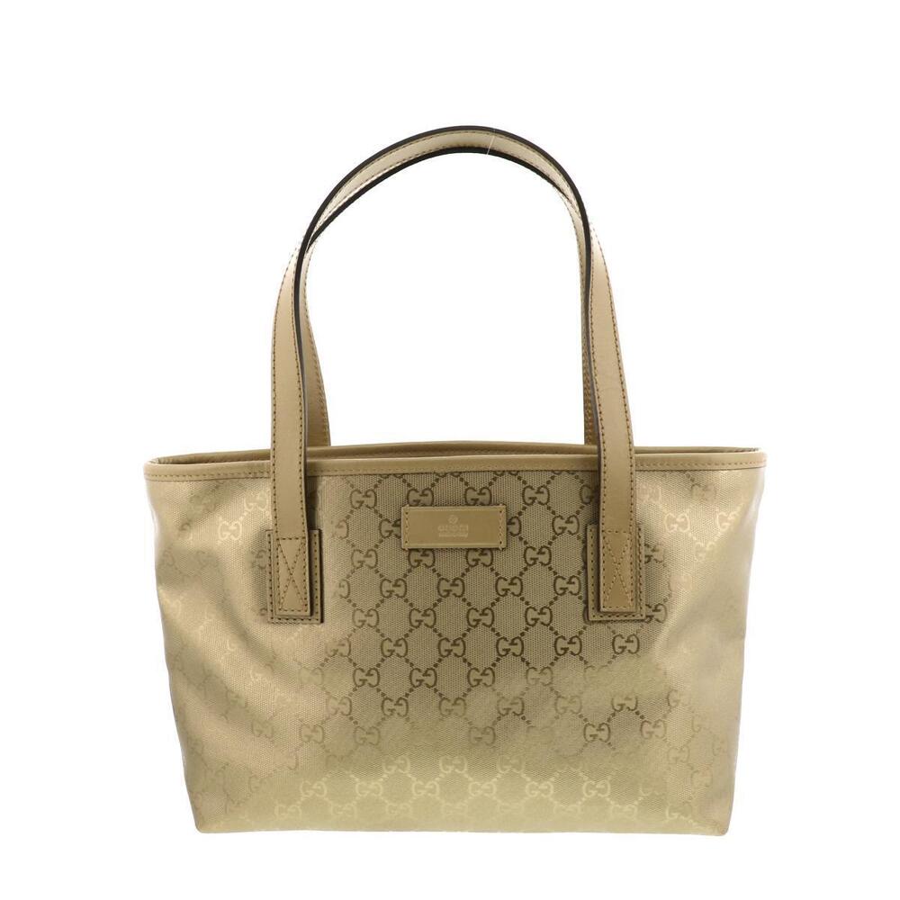 GUCCI Imprime Tote Bag Gold